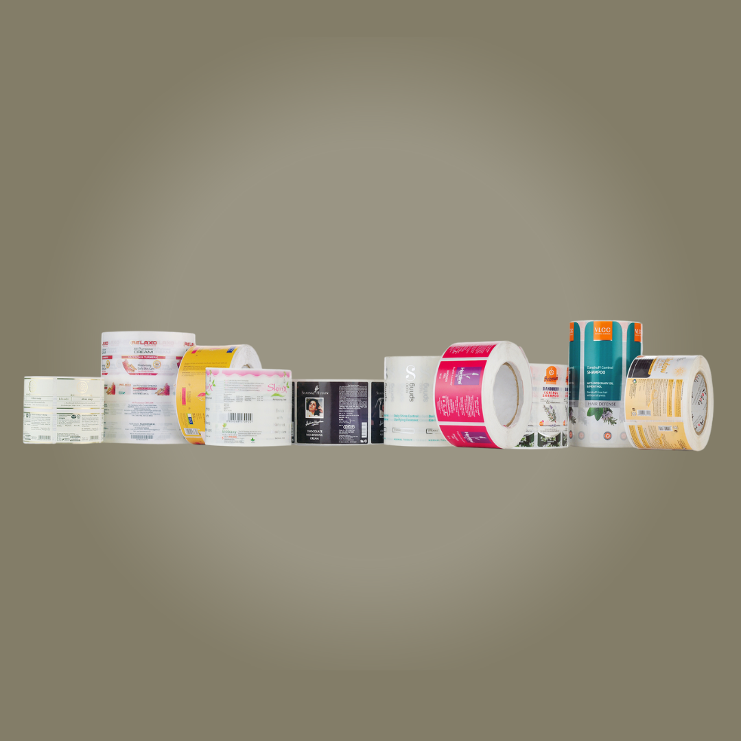 self adhesive label