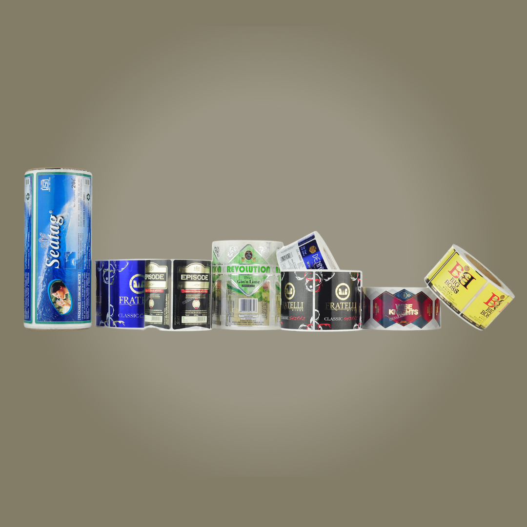 Silver BOPP Labels